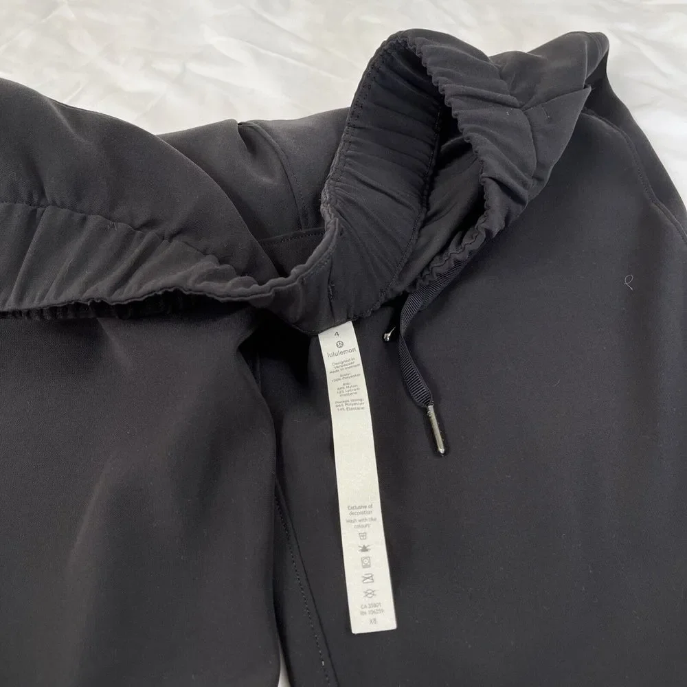 Lululemon Soft Jersey‎ Classic-Fit Black Size 4